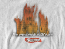 Load image into Gallery viewer, BUNKA:CF “My Flame” T-Shirt Ver.1 ⚪️